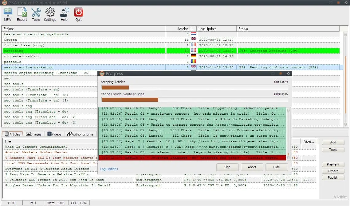 article-scraping | OfferFox GSA Content Generator
